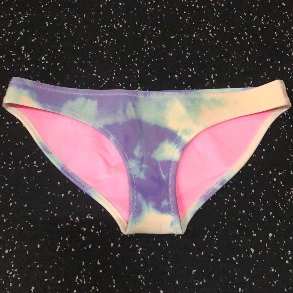 Triangl XXS bathing suit bottom tie dye ladies swim wear